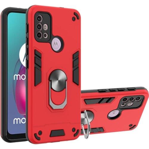 Hybrid Ring Holder Armor Case For Motorola G10 Shockproof Kickstand Cases For Moto G30 G20 Case Phone Cover Funda