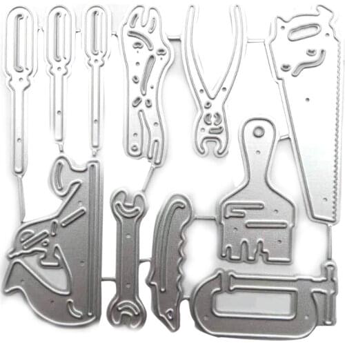 Tools Metal Cutting Dies Stencil DIY Scrapbooking Album Paper Card Template Mold Embossing Decoration Dropship