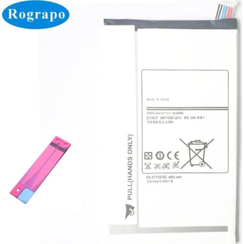 New Full 4900mAh Battery For Samsung GALAXY Tab S 8.4 SM-T700 T701 T705 EB-BT705FBC EB-BT705FBE