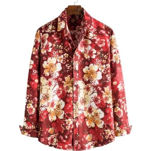 Stylish Trendy Turndown Collar Buttons Shirt Men Summer Shirt Long Sleeve for Daily Wear