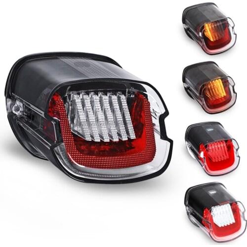 NEW Motorcycle Led Brake Tail Light For Harley Touring Electra Glide Road Glide Softail Sportster XL883 XL48 Dyna FLD Fat Boy