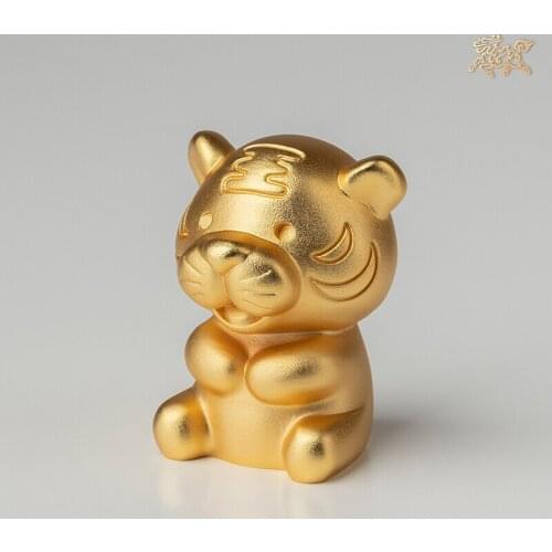 Youpin Copper master all copper real gold gilded ornaments "Golden Yun Tiancheng Zodiac" home jewelry zodiac ornaments Zodiac