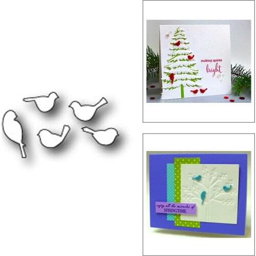 2020 New Animal Little Bird Metal Cutting Dies For DIY Cut Paper Craft Making Silhouettes Decoration Card Scrapbooking No Stamps