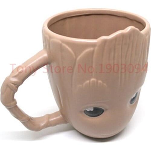 24pcs MOMS HAND 600ML New Cartoon Ceramic Mug Galaxy Guard Team 2 Shuren Cup Coffee Milk Tea Mug Birthday Gift