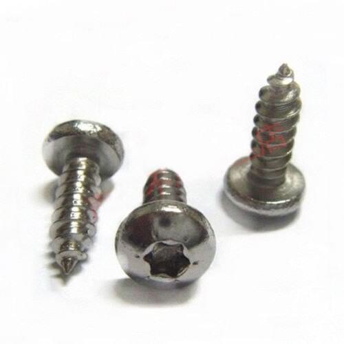 304 Stainless Steel M3/M4/M5 TX & Torx Socket Round Head Self Tapping Screw Bolt 6-30mm Length QTY 30Pcs