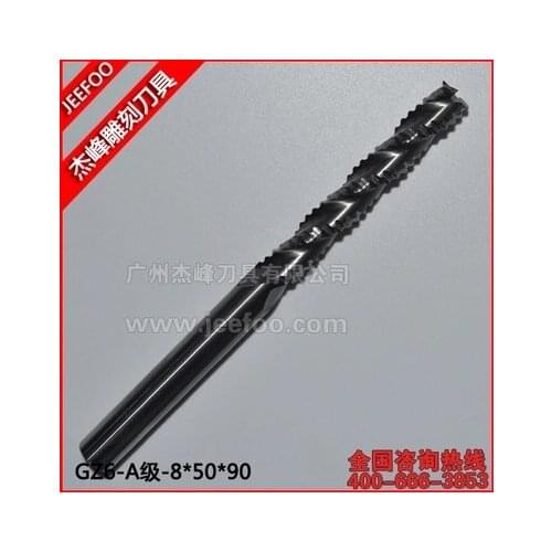 8*50*90 Three Flutes End Mill / Rough milling cutter/ Rough bits/ Engraving Tools / Cutting MDF,Wood,PVC