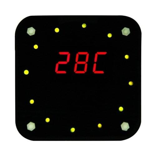 Free Shipping Acrylic Box For Rotary Electronic Clock