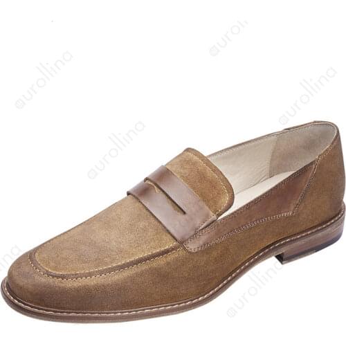 Aurollina Men's Suede Shoes