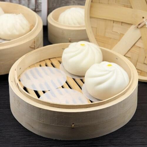 Hot Sale 500Pcs Bun Bakeware Papers Non-sticky Oil-proof Moisture-proof Baking Pastry Paper Pizza Oven Air Fryer Barbecue Paper