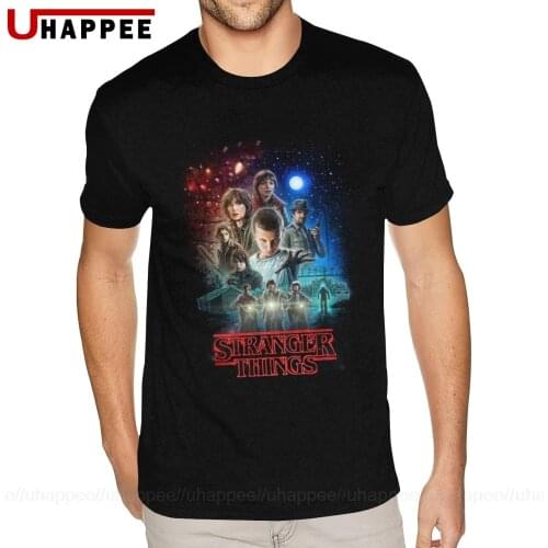 Stranger Things Eleven T Shirt Team Fathers Day Gifts for Dad Tshirt Man Short Sleeve Discount Brand Official Apparel