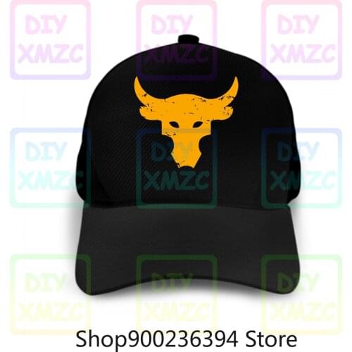 Hats Brahma Bull Baseball Cap The Rock Project Gym Logo Hats 100% Cotton M