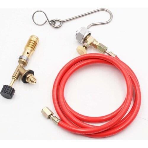 Brazing Welding Hose Torch MAPP Propane Soldering Torch for Mapp Gas Turbo Torch Plumbing Turbo Torch