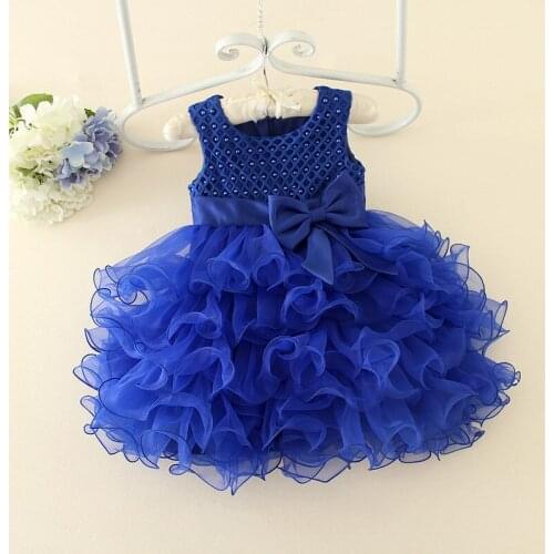 1 2 3 4 5Year Old Birthday Baby Girl Dresses Ramble Cute Party Love Pure Formal 2021 Toddler Baby Girls Clothes for RBF194014