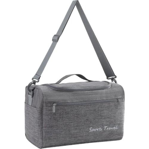 Cation Fabric Large Capacity Travel Bag Waterproof Shoulder Luggage Bags Packing Cubes Duffel Bag Women Portable Weekend Bags