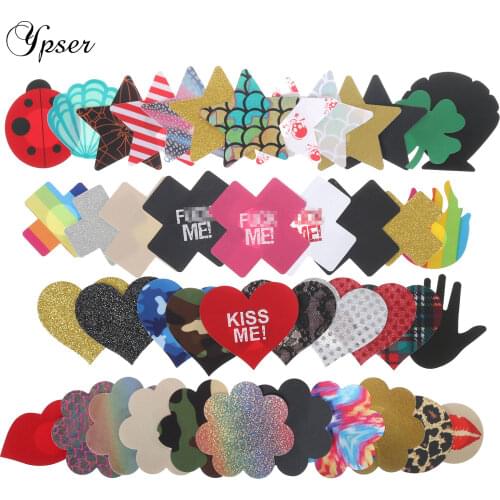 Ypser Mixed Nipple Pasties Disposable Adhesive Stick on Nipples Womens Nipple Cover