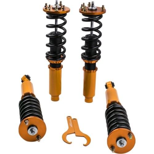 4pcs Adjustable height Coilover Shock Absorbers Suspension Coilovers For Honda Accord 1998-2002 CG7 CH5