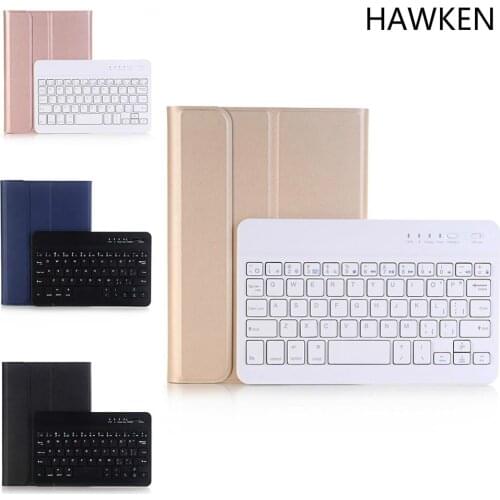 HAWKEN Bluetooth Keyboard Case For IPad10.2 Leather Case Ultra-thin Holder Smart Devices PU Leather Full Cover