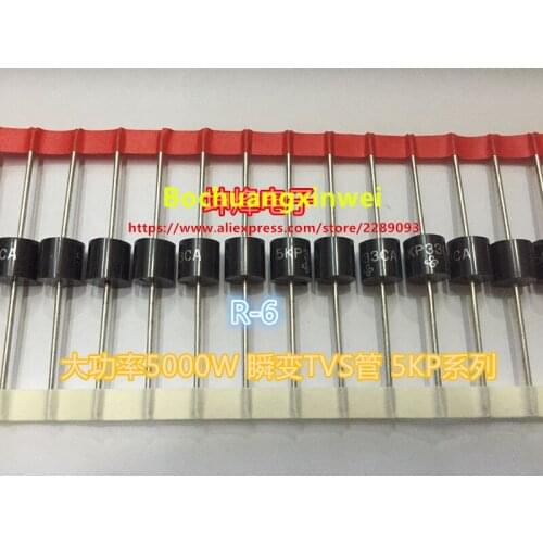 Free Shipping High Quality 5KP18A Diode TVS Single Uni-Dir 18V 18VWM 5KW 5000W 29.2VC P600 R-6