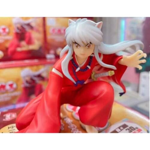 Anime Figure Inuyasha Noodle Stopper Figure Sengoku Otogi Zoshi Inuyasha PVC Action Figure Collectible Model Toys Doll Gift