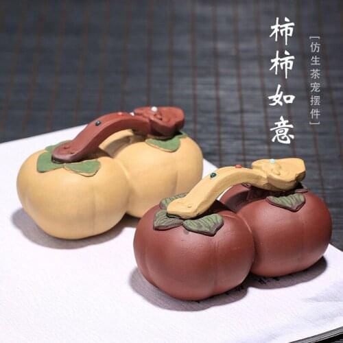 Persimmons. Everything goes well with tomatoes, tea ceremony accessories, retail, wholesale, one-on-one delivery