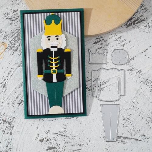 InLoveArts Guard Soldiers Metal Cutting Dies Stencil Scrapbooking For Making Cards Decorative Embossing 2021 New Craft Stencils