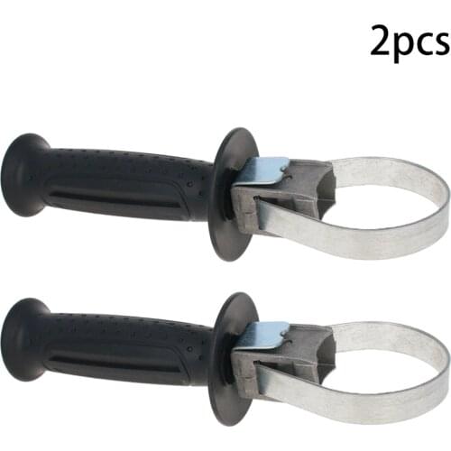 Hot 1pcs/2pcs/4pcs Angle Grinder Front Handle Adjustable Hammer Drill Plastic Iron Auxiliary Side Handle Power Tool High Quality