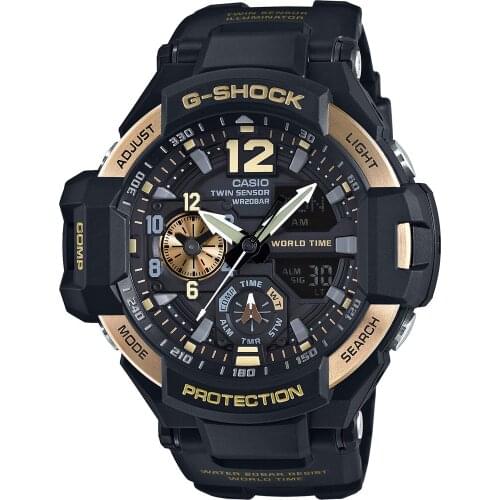 Casio GA-1100-9GDR Men Wristwatch Clock