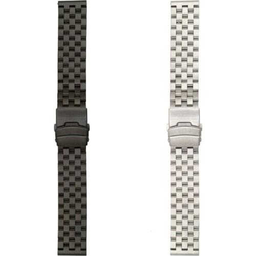 Stainless Steel Watch Strap Bracelet 20mm 22mm Women Men smart watch Brushed Watch Band for Huawei Samsung Watch Accessories