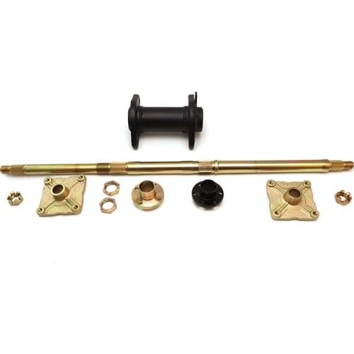 810mm wheel hub rear axle assembly with disc brake seat suitable for big bull ATV kart electric four-wheeler