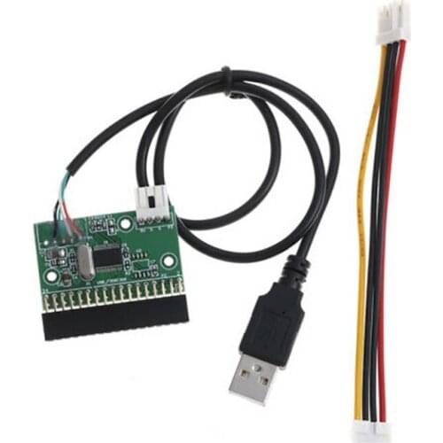 1pc 3.5" Floppy Drive Connector 34 PIN 34P To USB Cable Adapter PCB Board