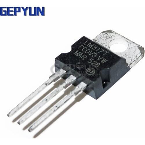 10PCS LM317T LM317 TO-220 TO220 Regulated triode Transistor Gepyun