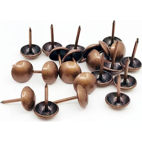 100sets) 8MM rivets 4 colors can selected Decorative nails Doornail Sofa nails Soft bag nails Thumbtack Antique nail tacks