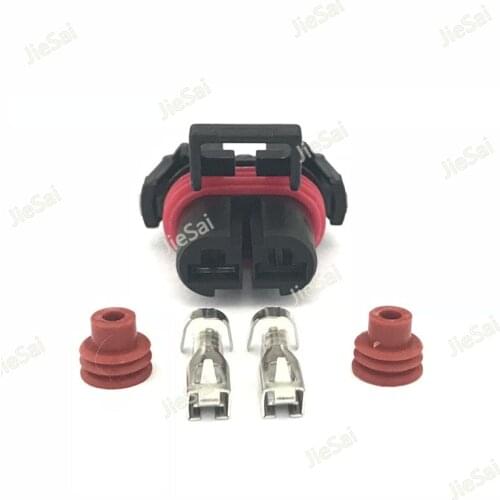 2 Pin Automotive Connector Waterproof Auto Electric Plug