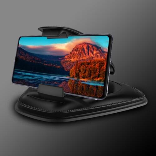 Car Phone Mount Universal Dashboard Cell Phone Holder, Multi-Mount Dashboard GPS Navigation Phone Support