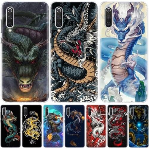 Asian Dragons Animal Phone Case for Xiaomi Redmi Note 10 9S 9 8T 9 8 7 7A 8A 9A 9C 6A 6 S2 K20 S30 Pro Fashion Cover Capa