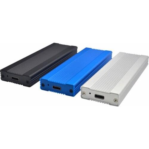 HDD Case PCIE NVME USB3.1 Adapter Hard Drive Enclosure for M.2 NVME SSD Disk HDD Box Type C 3.1 Case HD External HDD Enclosure