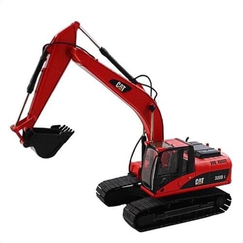 CAT 320D L 55215 excavator excavator engineering vehicle model red painting toy ornaments