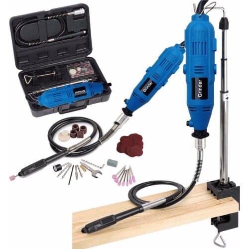 Electric Mini Drill Power Tools Rotary Tools Accessories with Flex Drill Bracket Stand Holder For Dremel Drill Mini Grinder Tool