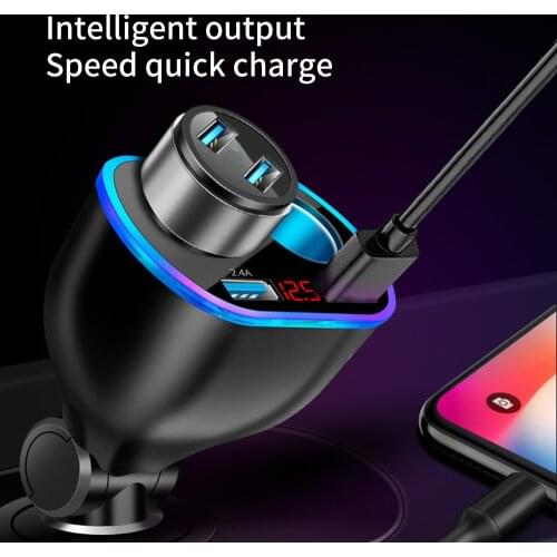 FLOVEME Cigarette Lighter Splitters For Mobile Phones