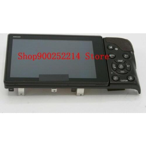 NEW For Samsung NX300 Back Rear Cover Assy With LCD Display Screen Button Flex Cable Repair Parts Black