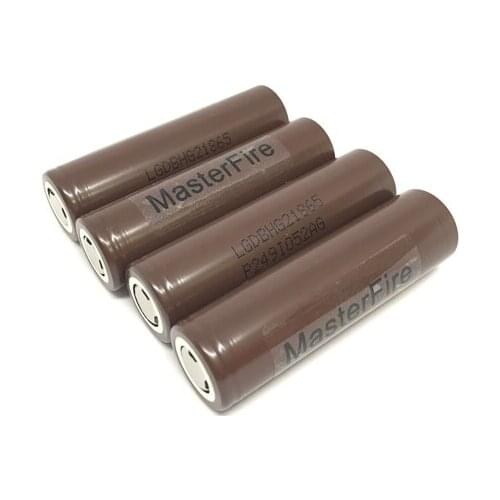 Wholesale MasterFire Original HG2 3000mah 18650 3.7V 20A Discharge Rechargeable Battery Lithium Flashlight Power Tools Batteries