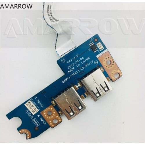 Original USB Board for ACER V3-571G V3-571 V3-551G V3-551 e1-531 Q5WV1 Q5WV8 E1-531 E1-571G LS-7911P LS-8331P