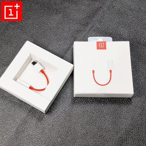 Original Oneplus Headphone adapter oneplus 6T 7 Pro usb Type C To 3.5mm Earphone Jack Adapter Aux Audio For oneplus 6t7/7T Pro
