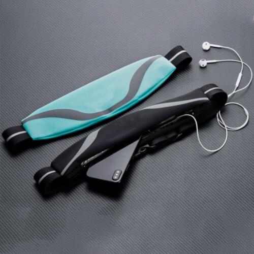 New Adjustable Waterproof Breathable Men Women Running Waist Bag Fitness Belt Pack Mobile Phone Holder Jogging Sports Bag