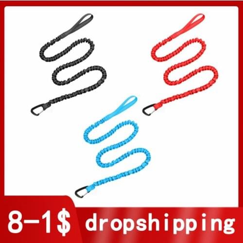 Safety Traction Rope Max Length 3 Meter Bicycle MTB Cycling Camping Boating Rafting Emergency Safety Rope Pet Dog Running Belt