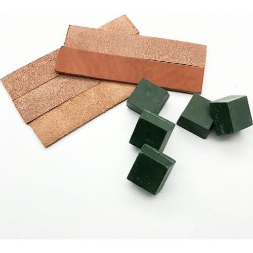 Professional Polishing Knife Sharpening Professional Tool Sharpening Accessories Medium, Leather Polishing Wax Sharpening System