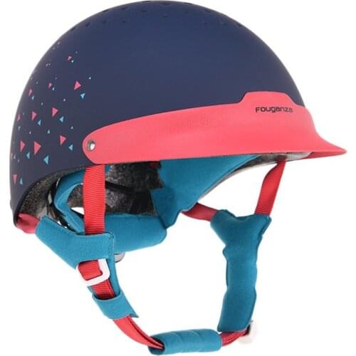 Equestrian Horse Riding Helmet Breathable Durable Safety Half Cover Horse Rider Helmets For Children Kids Girls Boys Equipments