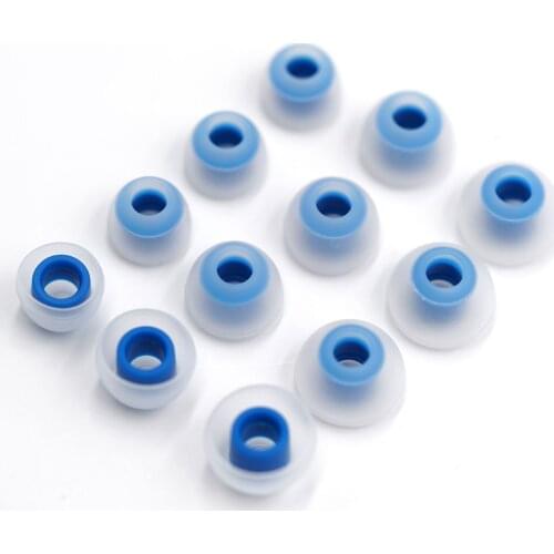 In Ear Tips Soft Removable Earbuds Cover Noise Isolated IEM Earphone Silicone Replacement Case