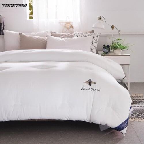 FORMTHEO cotton comforter goose down fiber quilt 200*230 queen king size winter bedding duvet