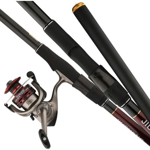 3.6M -6.3M Rock Fishing Vara De Pesca Carp Fishing Rod Feeder Hard Carbon Fiber Telescopic Fishing Peche Long Sections Fish Pole